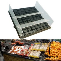 경사 보드 디바이더 상품 진열 진열대 마트 매대 제품, 세로형_가로890세로170