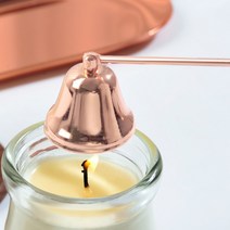 촛불끄는도구 캔들끄기 양초 향초 스너퍼(벨형 로즈), 상세페이지 참조, 상세페이지 참조