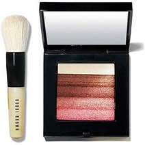 일본직발송 6. BOBBI BROWN(보비이 브라운) 보비 브라운 로즈 시마 브릭 브러시 세트 10.3G [병행 수입품, One Size, One Color