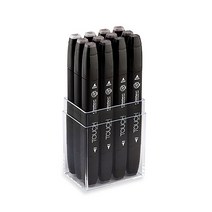 신한 터치 트윈 마카 세트 12W 웜그레이, 2개