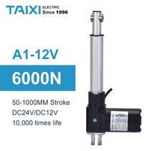 엑추에이터 300mm 선형 액추에이터 12v dc 모터 350mm 400mm 스트로크 전기 텔레스코픽 액추에이터 4000n 450mm 500mm 리프트 라인 액추에이터, a1 700mm 스트로크, dc12v 9mms 3000n
