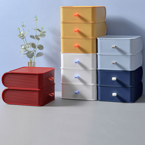 레트로감성 복고풍 수납장 인테리어 원룸 서랍장, 필수선택, 오렌지