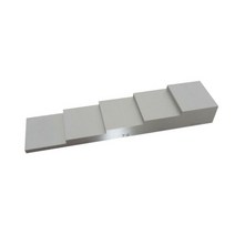 5단계 테스트 블록 2.5-5-7.5-10-12.5mm 초음파 두께 게이지용 304 스테인레스 스틸 교정, 한개옵션0