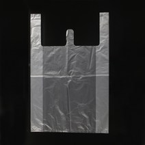 일반 무지 비닐봉투 (38x57x6cm/0.015T/대/투명 4000개/팩)