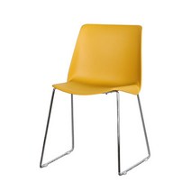 실내외 카페 식당 미드센츄리 인테리어 의자 (6색) 식당용 유럽 식탁 가구 디자인 1인, 화이트