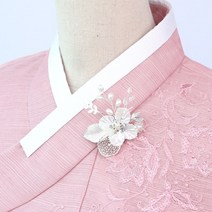 와이드B 한복 브로치 혼주 악세사리 결혼식 촬영
