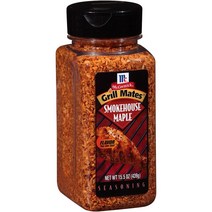 맥코믹 시즈닝 그릴 메이트 스모크하우스 메이플 양념 439g, 99g (1팩), 1개