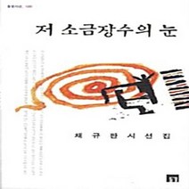 NSB9788961431316 새책-스테이책터 [저 소금장수의 눈] --들꽃시선 100-들꽃-채규판 지음-한국시-20090430 출간-판형 128x188, 저 소금장수의 눈