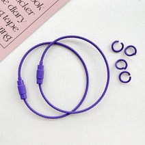 헤세드 NEW) 컬러 와이어링x오링세트 (2쌍), 남보라