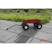 농업용운반차 4륜수레 트레일러 구르마 리어카, 울타리 없음, 1개