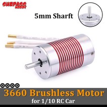 Surpass Hobby-플래티넘 방수 3660 브러시리스 모터 5mm 샤프트 4300KV 3800KV 3300KV 1/10 RC 자동차 트, 03 3660 4300KV