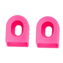자전거체인휠 크랭크암 ztto 2pcs mtb 도로 보호대 탄소 세트 실리콘 젤 커버, 마젠타