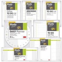 [동화오피스] 3M 포스트잇 스터디메이트 / 주간 월간 스케줄러 플래너 D-day, TO DO LIST Pro