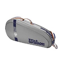 Wilson 롤랑 가로스 테니스 라켓 3팩 가방 숄더 백 팀 에디션 그레이, 회색