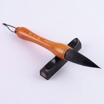 필방 서예 민화 족자 붓 대형 브러시 늑대 머리 어 펜 하드미디엄소프트 초보자 성인, l