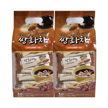 쌍화차 50T x 2개 (100t) 일회용 스틱 전통차 건강차