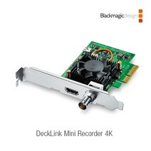 블랙매직디자인 DeckLink Mini Recorder 4K, [블랙매직디자인] DeckLink Mini Recorder 4K /PCIe 재생