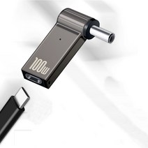apAcka C타입 노트북충전 어댑터 변환기 보조배터리 휴대용콘센트 멀티탭, 4.5x3.0mm HP