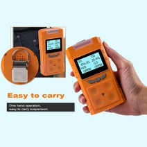 일산화 이산화 가스 공기질 측정기 감지기 4in 1 O2 CO H2S EX 멀티 가스 검출기 휴대용 산소 황화수소 일, 한개옵션0