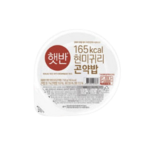 햇반 현미귀리곤약밥, 24개, 150g
