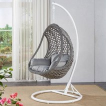 라탄 그네의자 새 둥지 걸이 등나무 가정용 흔들 온라인 실내 의자, 7.grey