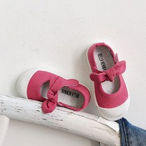 유블리 아동 캔버스 리본 밴딩 슬립온 제니