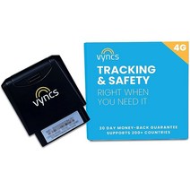 GPS 트래커 차량 VyncsPro 월간 요금 없음 OBD 4G LTE 자동차 실시간 1년 데이터 요금제 60초 지도 자동 새로 고침 청소년 하지 않은 운전 경고 리콜 연료 보고서