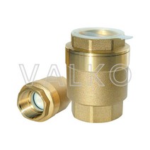 우성밸브 나사식 판체크밸브 황동10K UCV-E 20A(EPDM), 단품