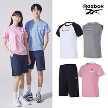 [REEBOK] NEW 리복키즈 클래식 티셔츠반바지 여아 4종세트