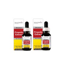 HealthWin 헬스윈 뉴질랜드 프로폴리스 추출물 알콜 무함유 Propolis Extract 10000 25ml 2팩, 1세트
