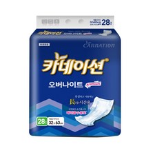 카네이션 오버나이트(6회)28개입X5팩 성인기저귀, 2박스