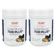뉴질랜드 하이웰 초록입홍합 7500mg 300캡슐 2개