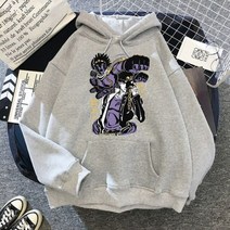 조조 기묘한 모험 후드 남자/여자 재미 있는 하라주쿠 만화 힙합 옷 후드 일본 애니메이션 운동복