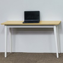 [카미코코] LPM 4컬러 직사각 1200X400 테이블, 네추럴화이트