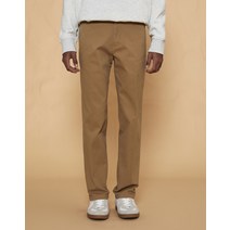 [헤지스 피즈] 베이지 코튼 스트레치 히든 밴딩 치노 팬츠 SPPA2F101I2