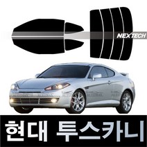 오토맥스 투스카니 열차단 썬팅필름 NEXTECH 썬팅지, 측후면세트5%(가장진한농도), 투스카니(01-08), 현대