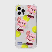 기타 바보사랑[더나인몰]패턴 테니스 윈디 [탱크투명 폰케이스], (탱크)아이폰14