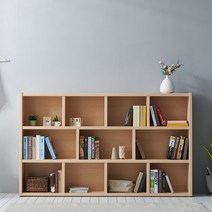 동서가구 피츠 댄디 2000 3단 와이드 오픈 책장, 워시