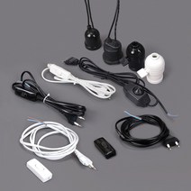 국산 중간스위치 코드선 키소켓 방수소켓 E26 220V 스위치 전원선 파워코드 플러그, 소켓류, 일반방수소켓