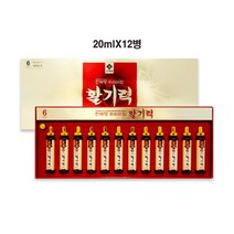 천제명 국내산 6년근 홍삼 Premium 활기력(20mlx12병), 1box, 240ml