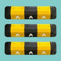 조립식 고무 과속방지턱 차량방지턱 보급형500, 보급형 1000 (날개-2개1조), 1개