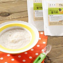 사계절을그대로담은 우리 아이 한 끼 유기농 쌀가루 중기2실속형 400g, 단품