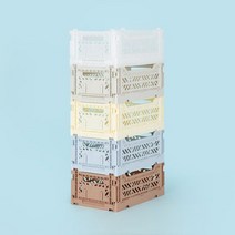 아이카사 S 키즈세트(5개세트)_드림 접이식 리빙박스 수납박스 수납바구니 수납함 정리함, 색상혼합, 1개