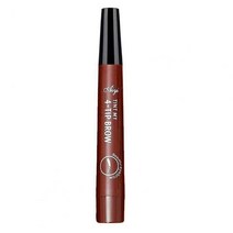 액상 충진기 주입기 액체 소분 액상 포장 5ml 비자극성 다목적 프롱 아이 브로우 펜슬 브러쉬 스플릿 리퀴, 04 브라운