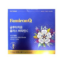 파이토웨이 페미론큐 글루타치온 플러스 비타민C 850mg x 90정 x 2개입 tr