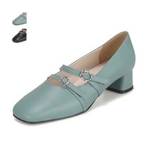 Gby고세 여성 펌프스 에첼레 G193330 (블랙/제이드) 4cm