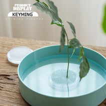 꽃 꽂이 침봉 원형 사각 동양 식물 고정 장식 홀더 화훼 기능사 흡착 패드 연습, 상품선택, 사각형