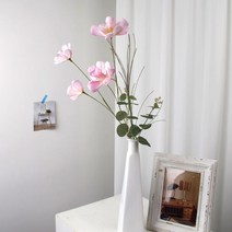 고속터미널꽃시장 코스모스 그린 믹스 60cm 생화같은조화, 단품