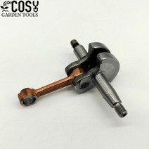 전동공구 부품 1E34F 브러시 커터 크랭크 샤프트 34F 26cc 가솔린 잔디 깎는 기계 정원 트리머 예비 도구