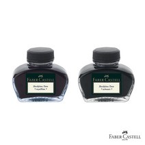 파버카스텔 만년필 병잉크/62ml/블랙 블루, 14 87 01/블루